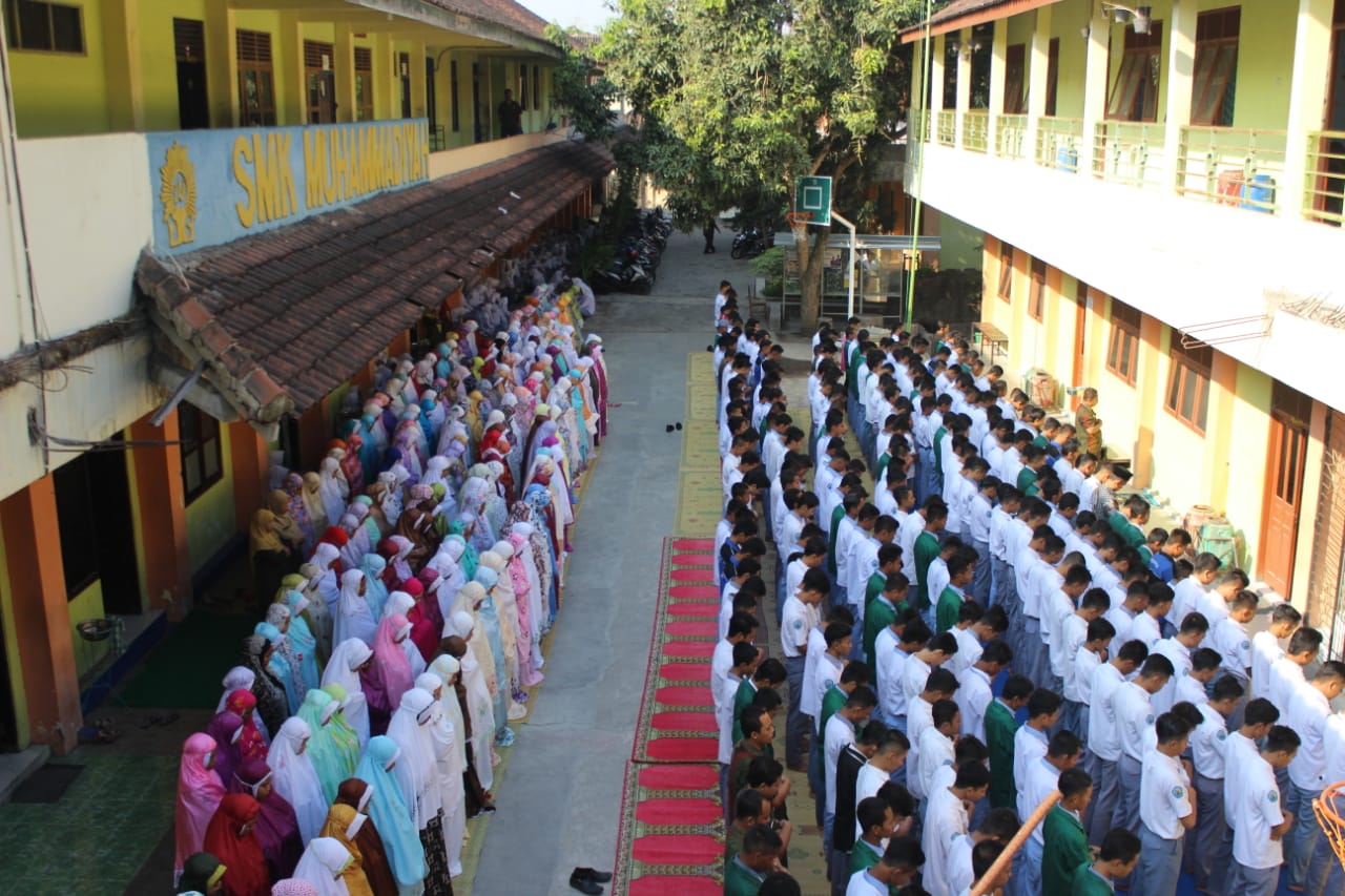 Peduli Gempa di Palu, Begini Cara Siswa SMK Muhammadiyah Delanggu Galang Bantuan