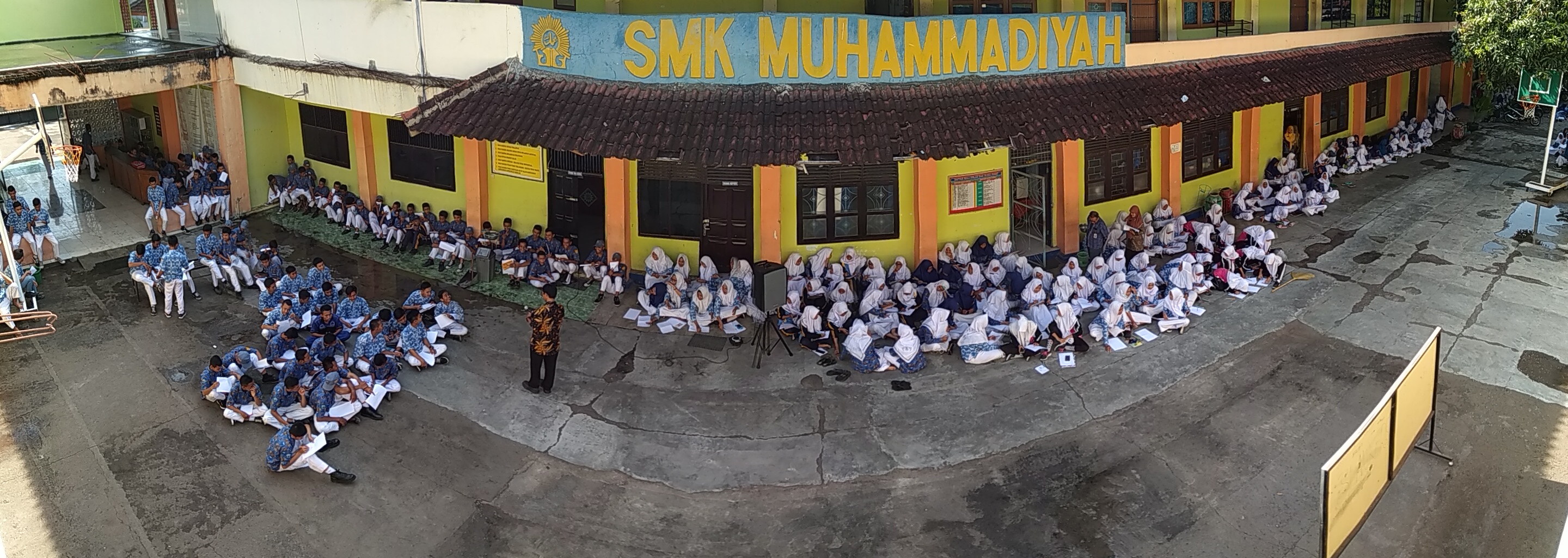 Peringati Hari Pahlawan, SMK Muhammadiyah Delanggu Gelar Kegiatan Menggambar Pahlawan Nasional