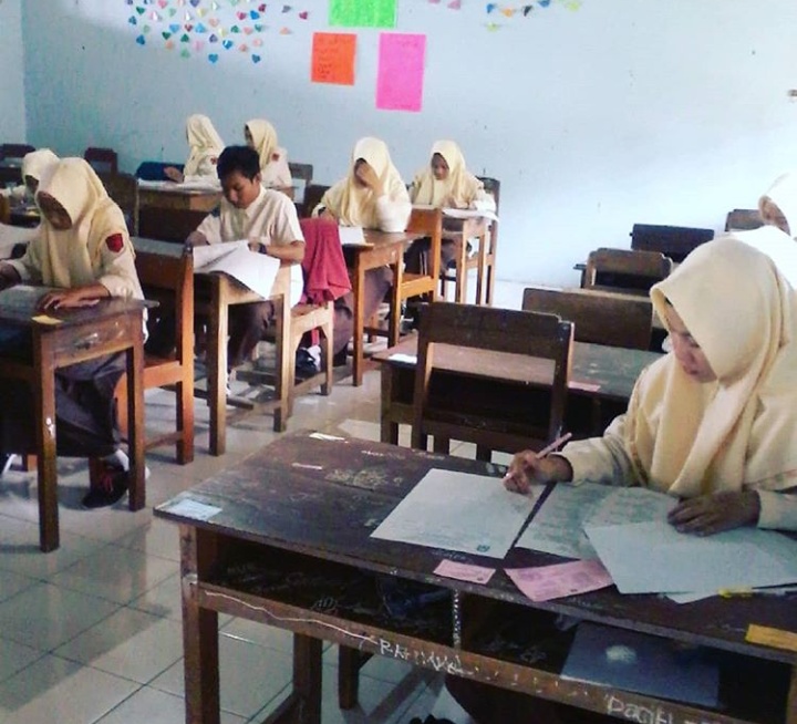 SMK Muhammadiyah Delanggu Gelar Ujian Semester Gasal 2018/2019
